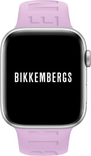 Bikkembergs BK29 Small Aluminium Smartwatch with Heart Rate Monitor (Pink)