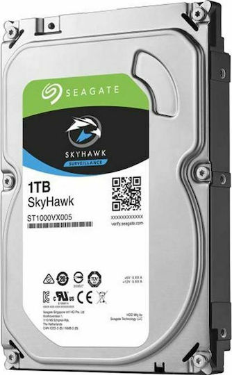 Seagate Skyhawk 1TB HDD Hard Drive 3.5" SATA III 5900rpm with 64MB Cache for Recorder ST1000VX005 vue 6