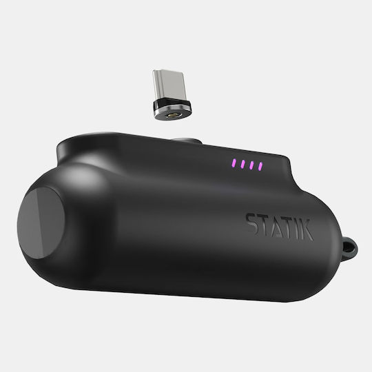 Statik Snap-N-Charge Power Bank 3200mAh 10W Black
