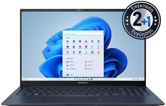 Asus Zenbook 15 UM3504DA-BN158W 15.6" FHD (Ryzen 5-7535U/16GB/512GB SSD/W11 Home) Ponder Blue (US Keyboard) view 5