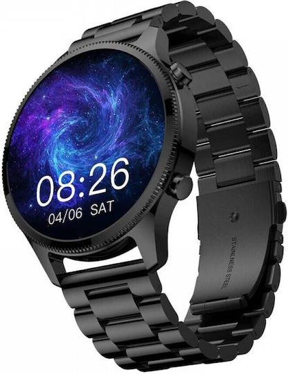 Noise Halo Plus Smartwatch with Heart Rate Monitor (Black)