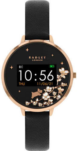 Radley London Aluminium 38mm Smartwatch (Black) view 1