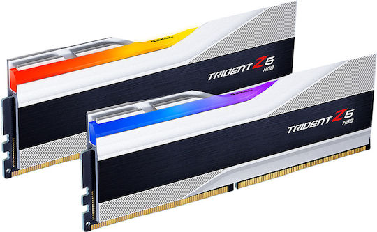 G.Skill Trident Z5 RGB DDR5 32GB RAM with 2x16GB Modules and Speed 6400 for Desktop F5-6400J3239G16GX2-TZ5RS