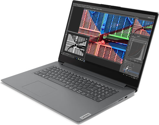 Lenovo V17 G4 IRU 17.3" IPS FHD (U-Series-U300/16GB/512GB SSD/W11 Pro) (DE Keyboard) view 3