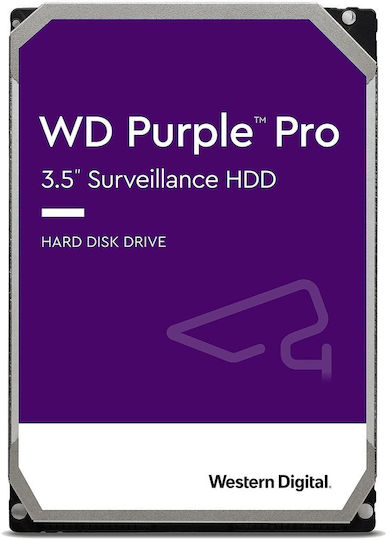 Western Digital Purple Pro Surveillance 12TB HDD Hard Drive 3.5" SATA III 7200rpm with 512MB Cache for Recorder WD122PURP view 2