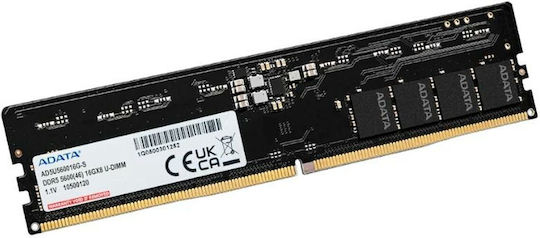 Adata DDR5 with Module 1x16GB and Speed 5600 for Desktop AD5U560016G-S view 4