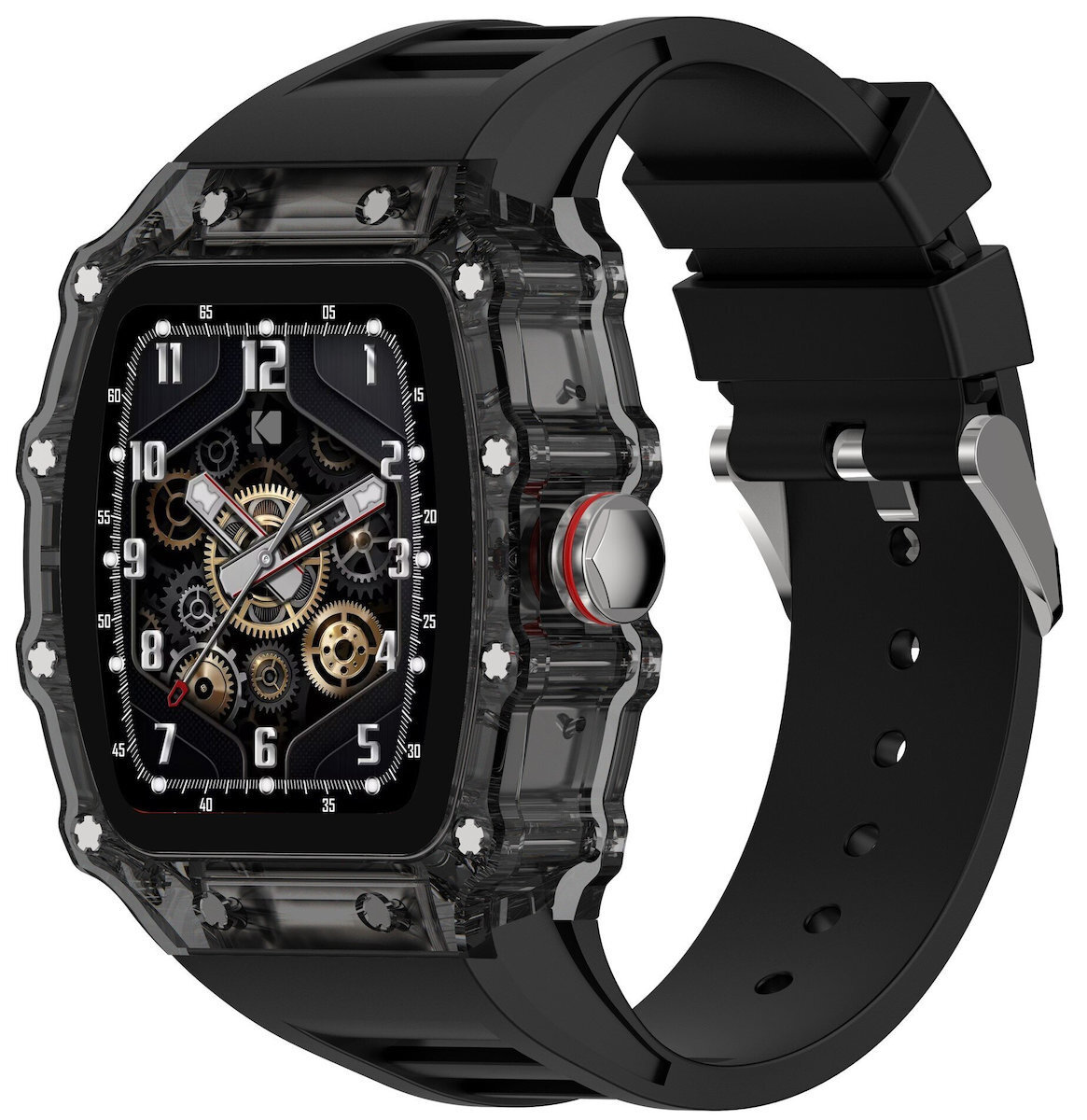 Kodak SW-7223 47mm Smartwatch with Heart Rate Monitor Dark Gray