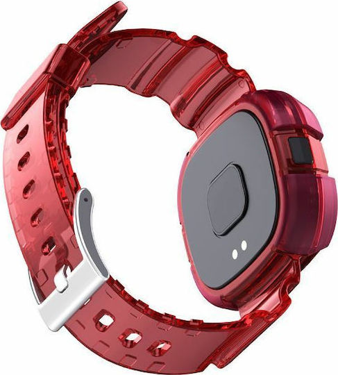 Havit M90 Smartwatch with Heart Rate Monitor (Red) view 3