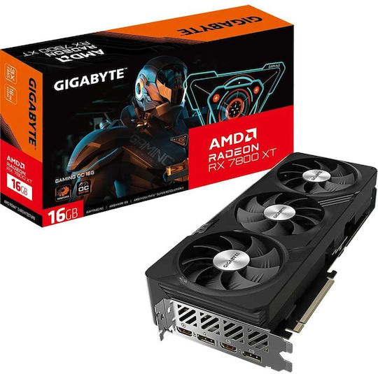 Gigabyte Radeon RX 7800 XT 16GB GDDR6 Gaming OC Graphics Card view 1