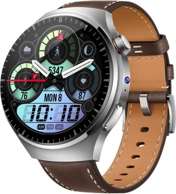 1.53 Inch Front Camera Smart Watch Support Ai Voice Sim Card Specification:2gb+32gb Silver view 1