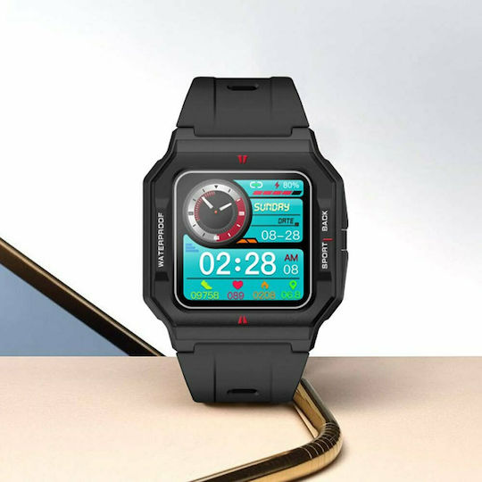 Colmi P10 46mm Smartwatch with Heart Rate Monitor (Black) view 5