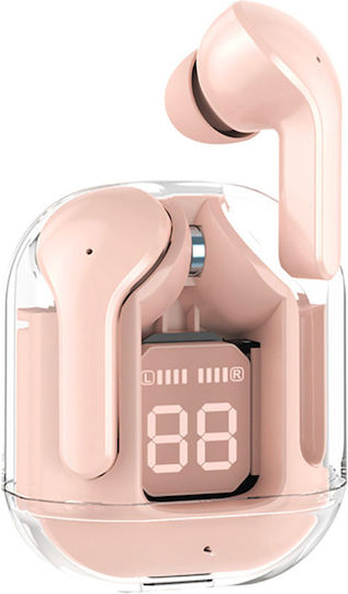 Eko In-ear Bluetooth Handsfree Earphones with Charging Case Pink view 2