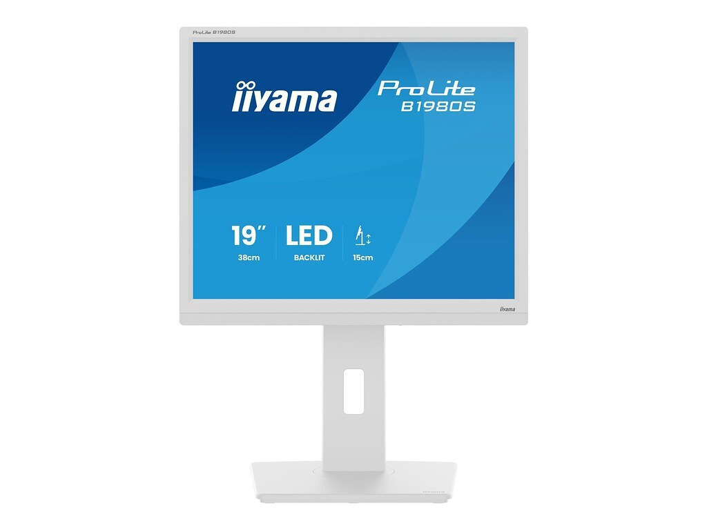 Iiyama B1980S-W1 TN Monitor 19" 1280x1024 with Response Time 3ms GTG White