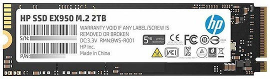 HP SSD 2TB M.2 Type with PCI Express 4.0 Connection view 1