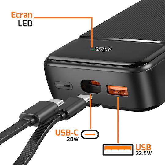 Maxexcell Power Bank 20000mAh Black view 2