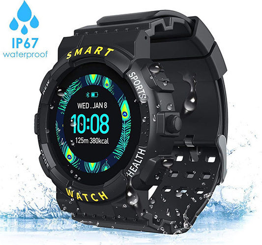 Z19 Smartwatch with Heart Rate Monitor (Black) view 8