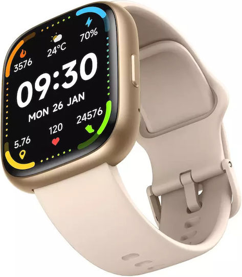 MaxCom Ecowatch 6 46mm with Heart Rate Monitor (Gold) view 3