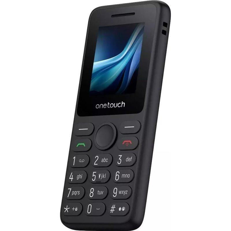 TCL OneTouch 5041 Dual SIM Mobile with Buttons Black view 5