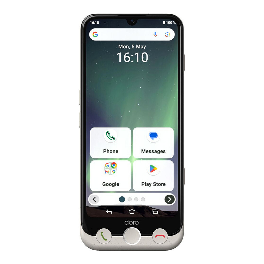 Doro Aurora A30 Dual SIM (6GB/128GB) White दृश्य 2