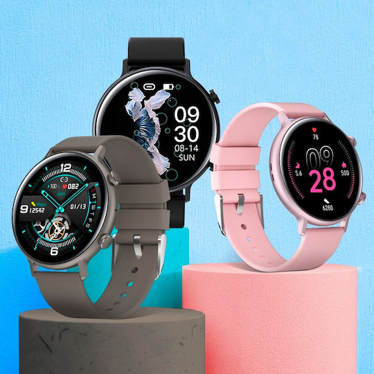 GW33 Pro Smartwatch with Heart Rate Monitor (Pink) view 6