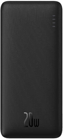 Baseus Airpow Power Bank 20000mAh 20W with USB-A Port and USB-C Port Black
