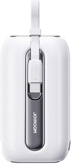 Joyroom Colorful Series JR-L012 Power Bank 10000mAh 22.5W with 2 USB-C Ports White