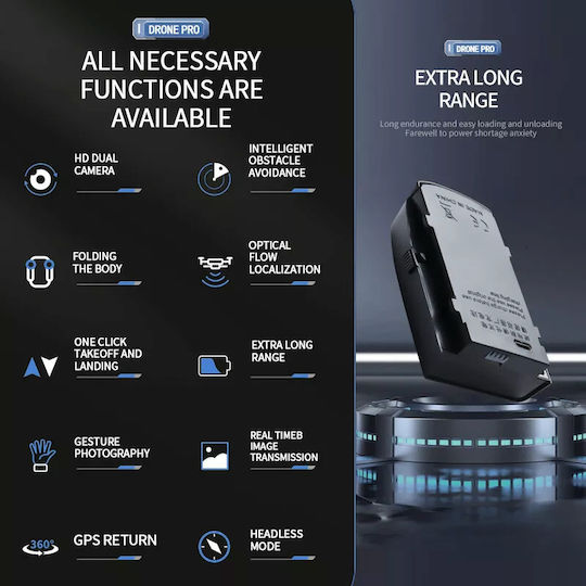 S166 Drone 5G with 1080p Camera and Controller view 9