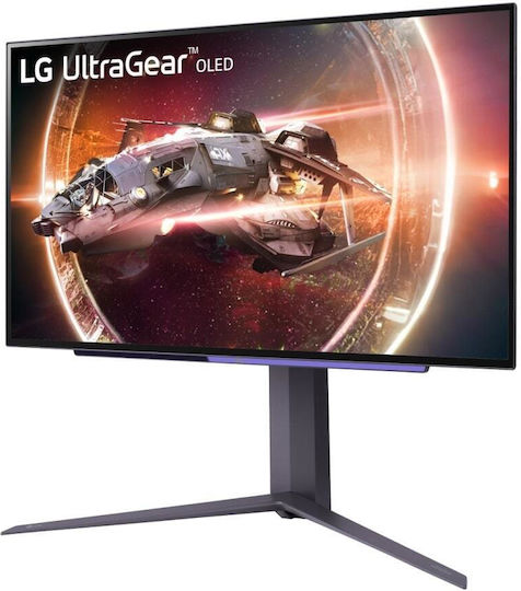 LG Ultragear 27GS95QE-B OLED HDR Gaming Monitor 27" QHD 2560x1440 240Hz with Response Time 0.03ms GTG view 2