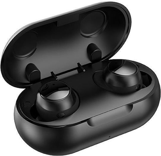 TWS-22 In-ear Bluetooth Handsfree Earphones with Sweat Resistance and Charging Case Black