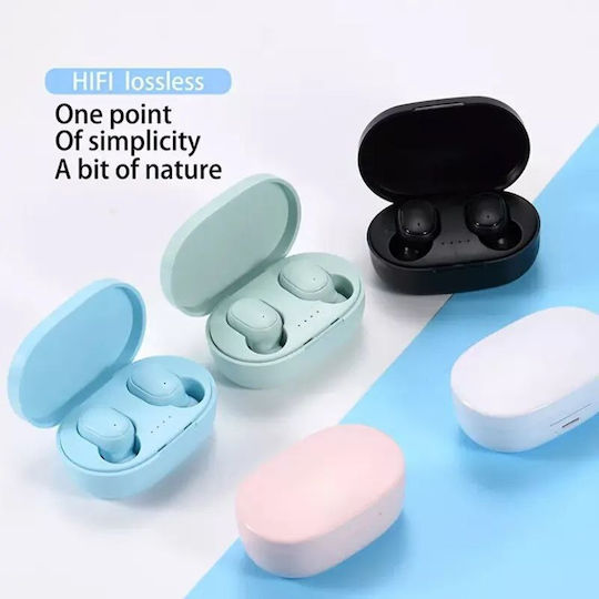 A6S TWS In-ear Bluetooth Handsfree Earphones Green view 5