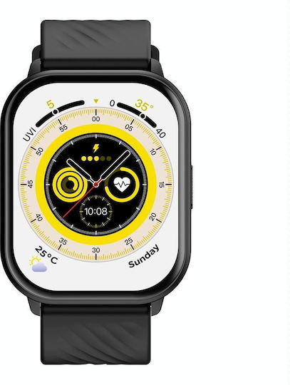 Zeblaze GTS 3 Smartwatch with Heart Rate Monitor (Jet Black) vue 2