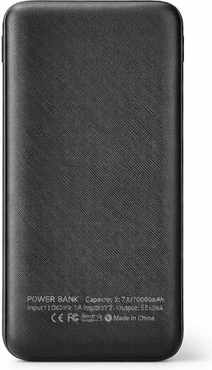 Slim Power Bank 10000mAh Black view 3