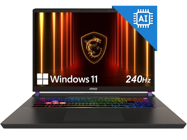 MSI Vector 17 HX AI A2XWJG 17" QHD+ 240Hz (Ultra 9-275HX/32GB/1TB SSD/GeForce RTX 5090/W11 Home) (International English Keyboard) view 2