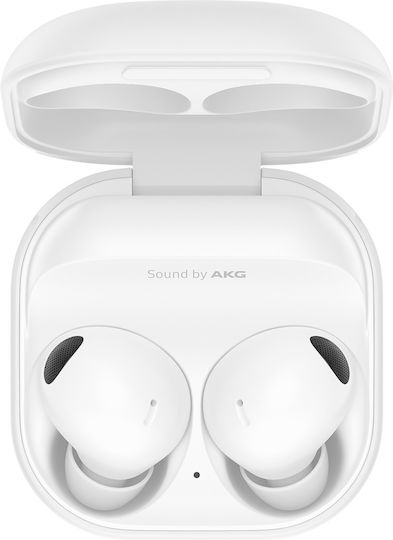 Samsung Galaxy Buds2 Pro Bluetooth Handsfree Earphones with Sweat Resistance and Charging Case White vue 2