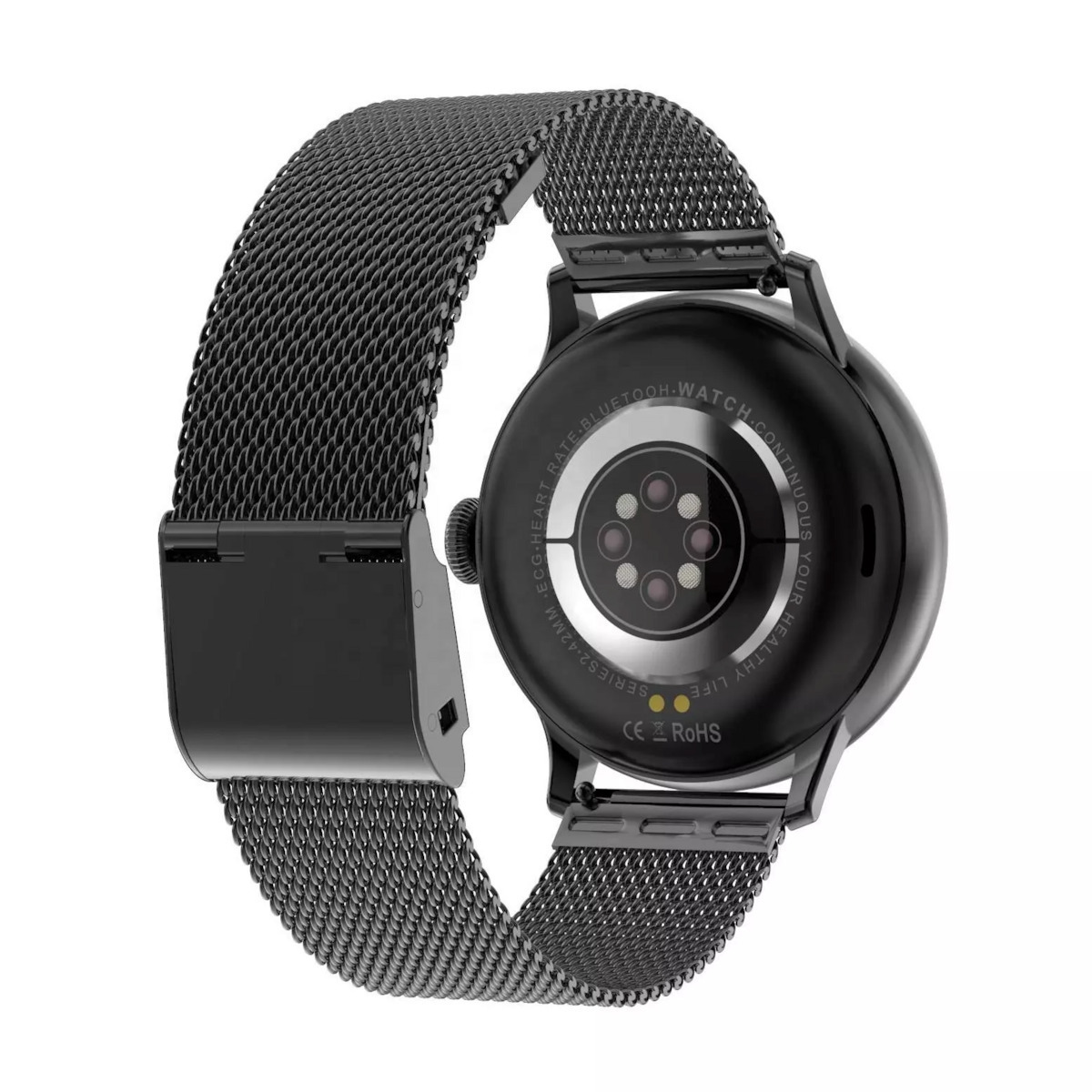 Dare FiT Aluminium Smartwatch with Heart Rate Monitor (Black) view 4