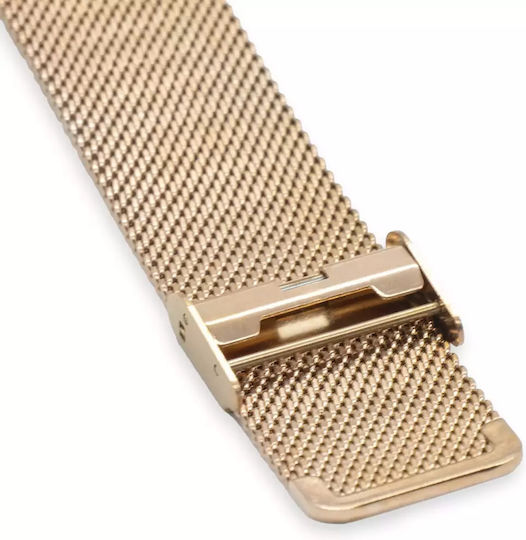 Kiano Watch Style 41mm with Heart Rate Monitor (Gold/White) view 2