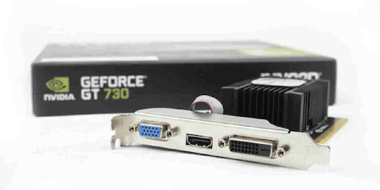 Inno 3D GeForce GT 730 2GB GDDR3 DDR3 LP Graphics Card view 6