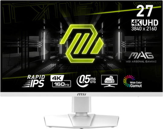 MSI MAG 274URFW IPS HDR Gaming Monitor 27" 4K 3840x2160 160Hz with Response Time 0.5ms GTG