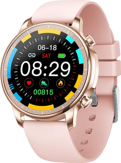 Colmi V23 Pro Smartwatch with Heart Rate Monitor (Pink) view 2