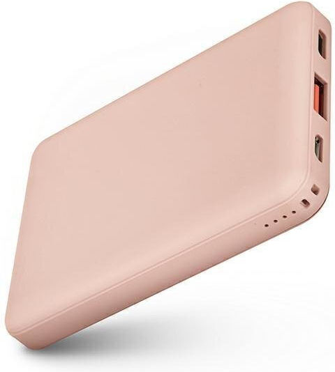 Uniq Fuele Mini Power Bank 8000mAh 18W with USB-A Port and USB-C Port Power Delivery Pink