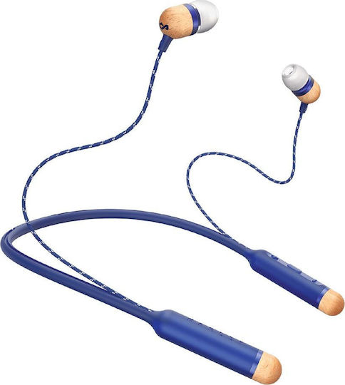 The House Of Marley Smile Jamaica Wireless In-ear Bluetooth Handsfree Earphones with Sweat Resistance Blue