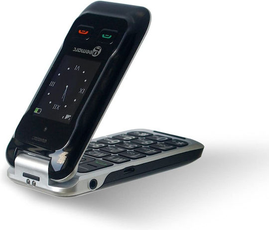 Geemarc CL8500 Dual SIM Mobile with Large Buttons (English Menu) Black view 3