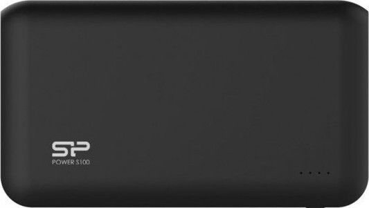 Silicon Power S100 Power Bank 10000mAh with 2 USB-A Ports Black view 1