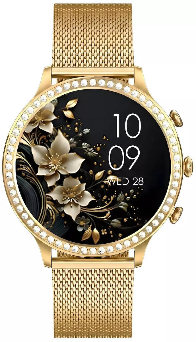 Smartwatch Gravity Zloty Strap Bracelet Gt5-4 view 3