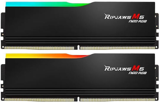 G.Skill Ripjaws M5 Neo DDR5 32GB RAM with 2x16GB Modules and Speed 6000 for Desktop F5-6000J3636F16GX2-RM5NRK
