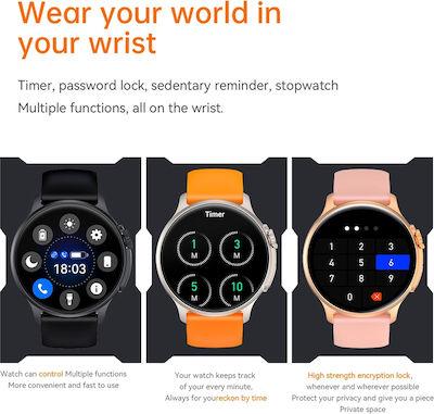 Aoke Smartwatch (Rose Gold) view 6