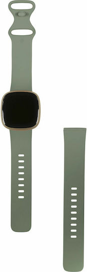 Fitbit Versa 3 Waterproof Smartwatch with Heart Rate Monitor (Olive / Soft Gold Aluminum) view 5