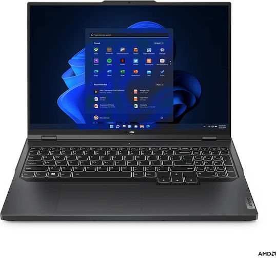 Lenovo Legion Pro 5 16ARX8 16" IPS QHD+ 240Hz (Ryzen 7-7745HX/16GB/1TB SSD/GeForce RTX 4060/W11 Home) Onyx Grey (GR Keyboard)