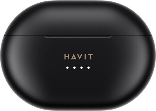 Havit TW915E In-ear Bluetooth Handsfree Earphones with Charging Case Black view 5