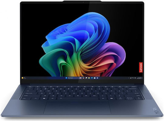 Lenovo Yoga Slim 7 14Q8X9 14.5" OLED Touchscreen (Snapdragon-X Elite X1E-78-100/16GB/512GB SSD/W11 Home) Cosmic Blue (International English Keyboard) view 1